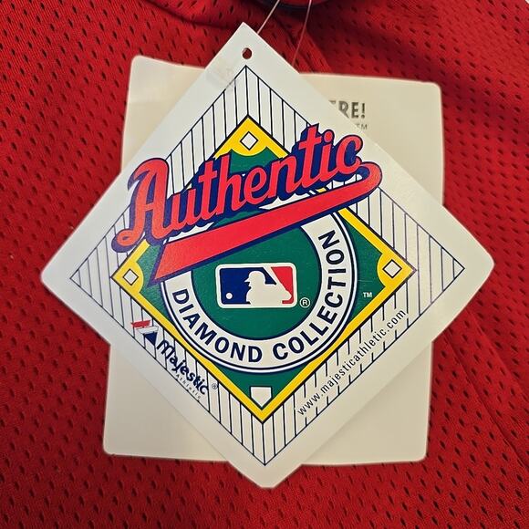 VTG MAJESTIC ST. LOUIS CARDINALS #25 MCGWIRE 1998 HOME RUN CHAMP JERSEY XXL USA - Picture 10 of 12